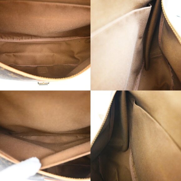 LOUIS VUITTON Saumur 35 Shoulder Bag Monogram Leather BN France M42254 85EE965 - Picture 10 of 16